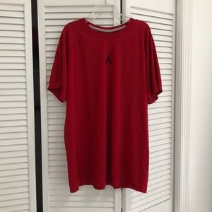 Red Jordan Dri Fit T-shirt